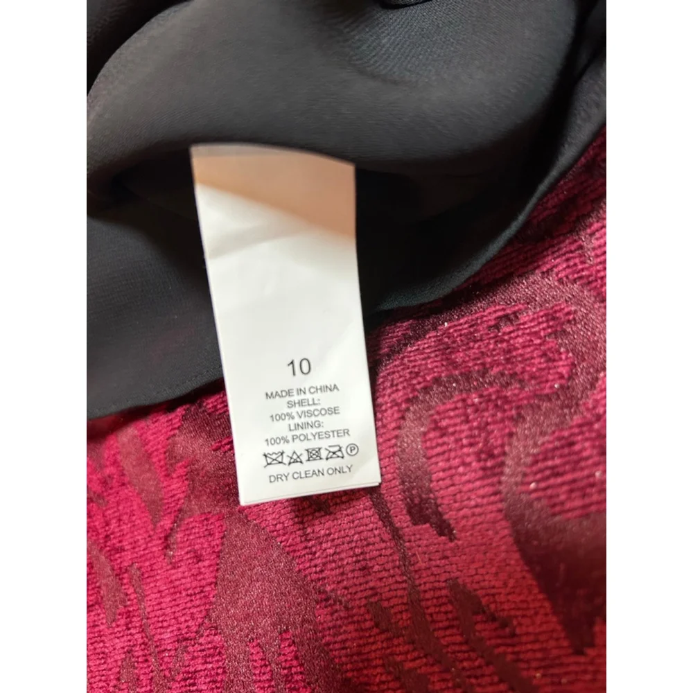 Kate Spade Black Ruffle Mini Skirt Size 10